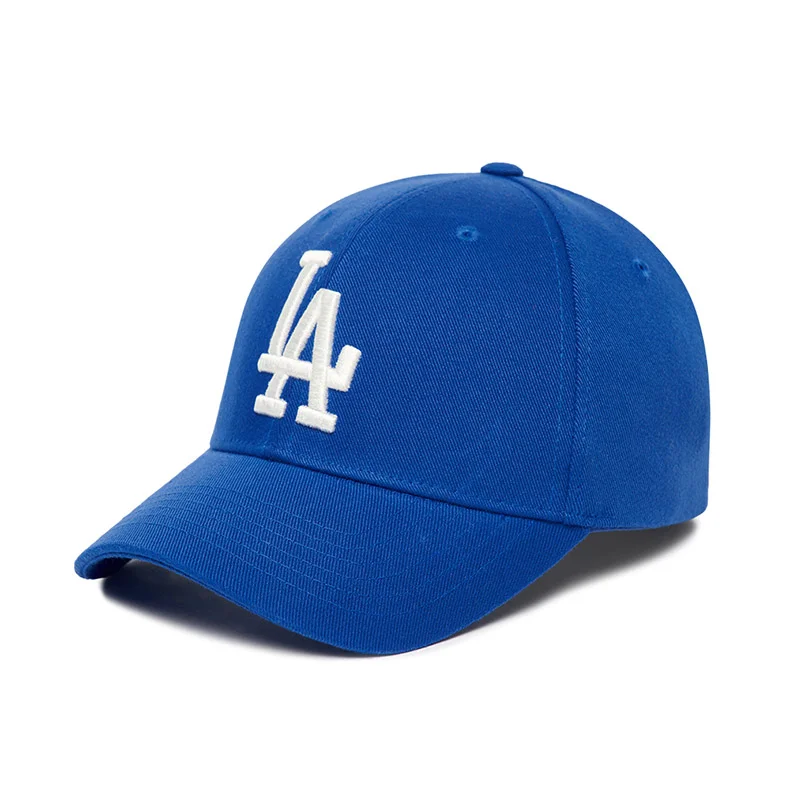 A blue cap product photo used as a reference image