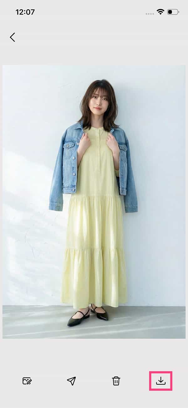 お花見コーデをアプリで試す方法