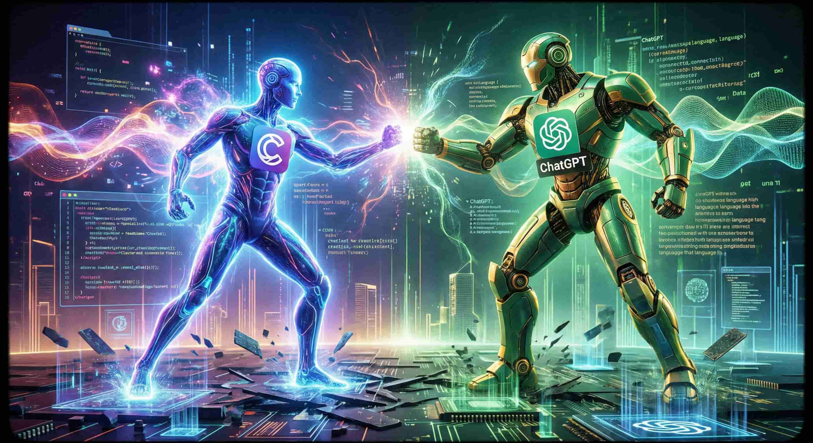 Comparativa de Claude vs ChatGPT