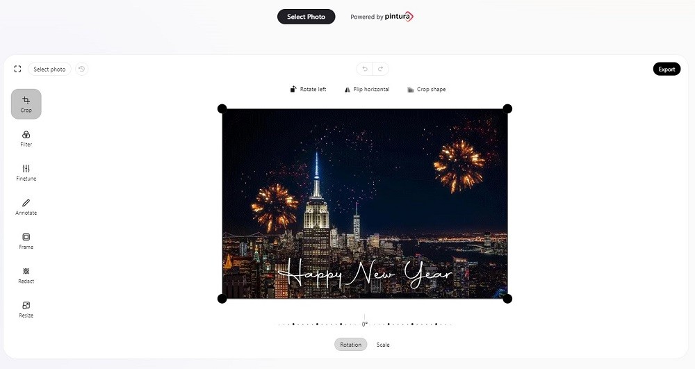 Edit.Photo Interface