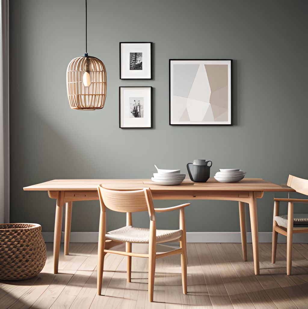 Ejemplo de estilo de decoración escandinavo