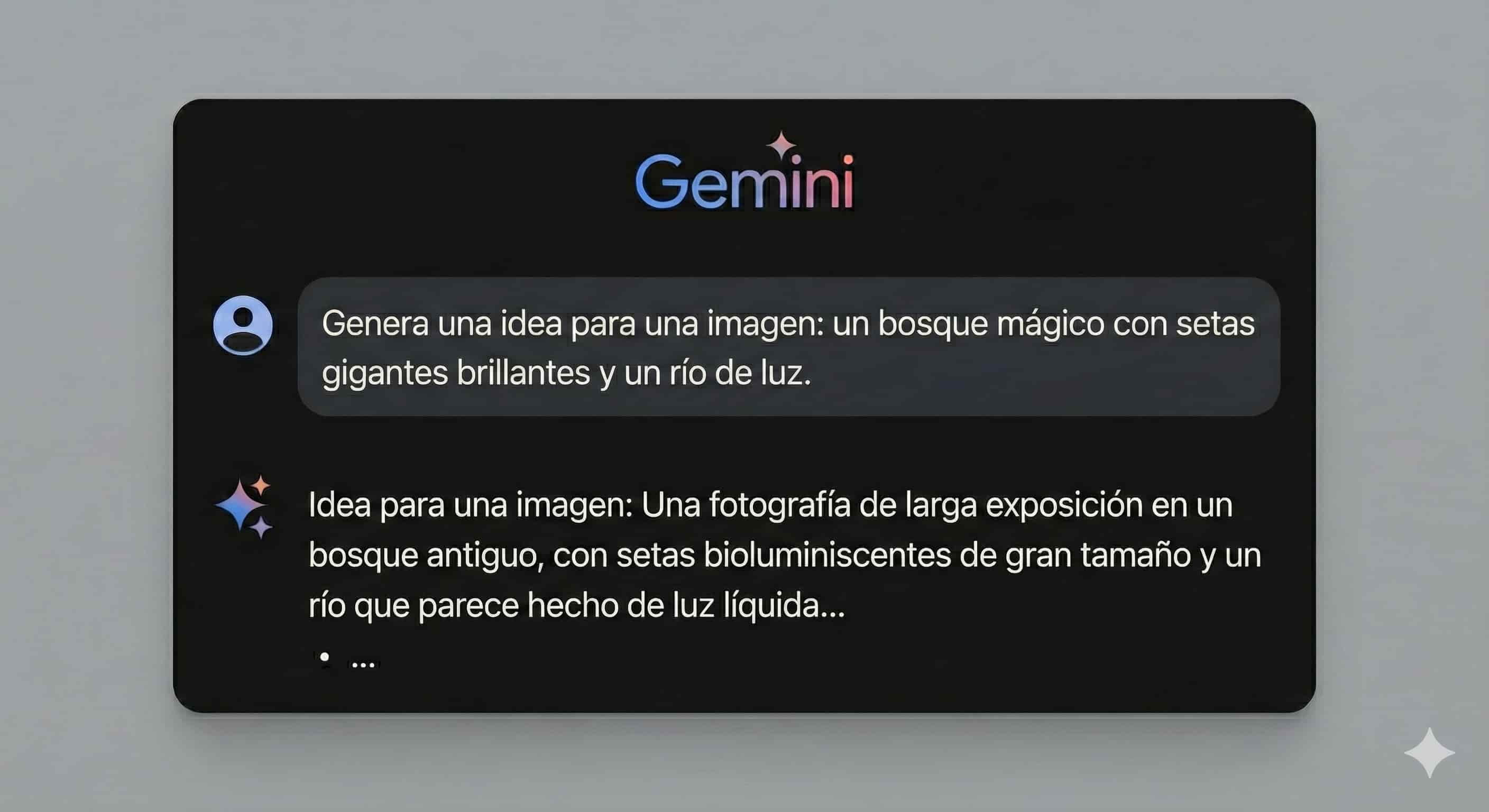 Ejemplo de prompt para Gemini para generar imágenes