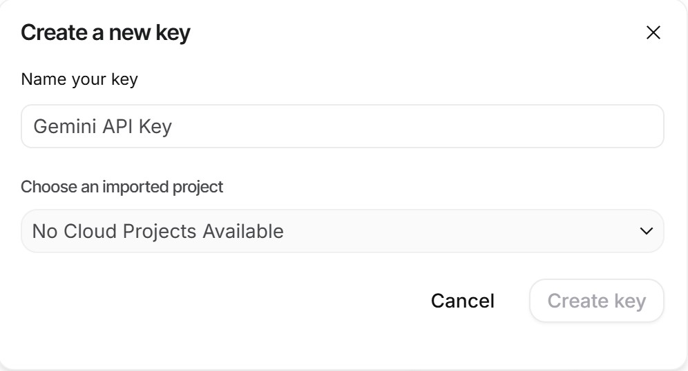 API Key de Google AI Studio