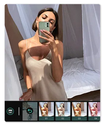 Filtros para selfies