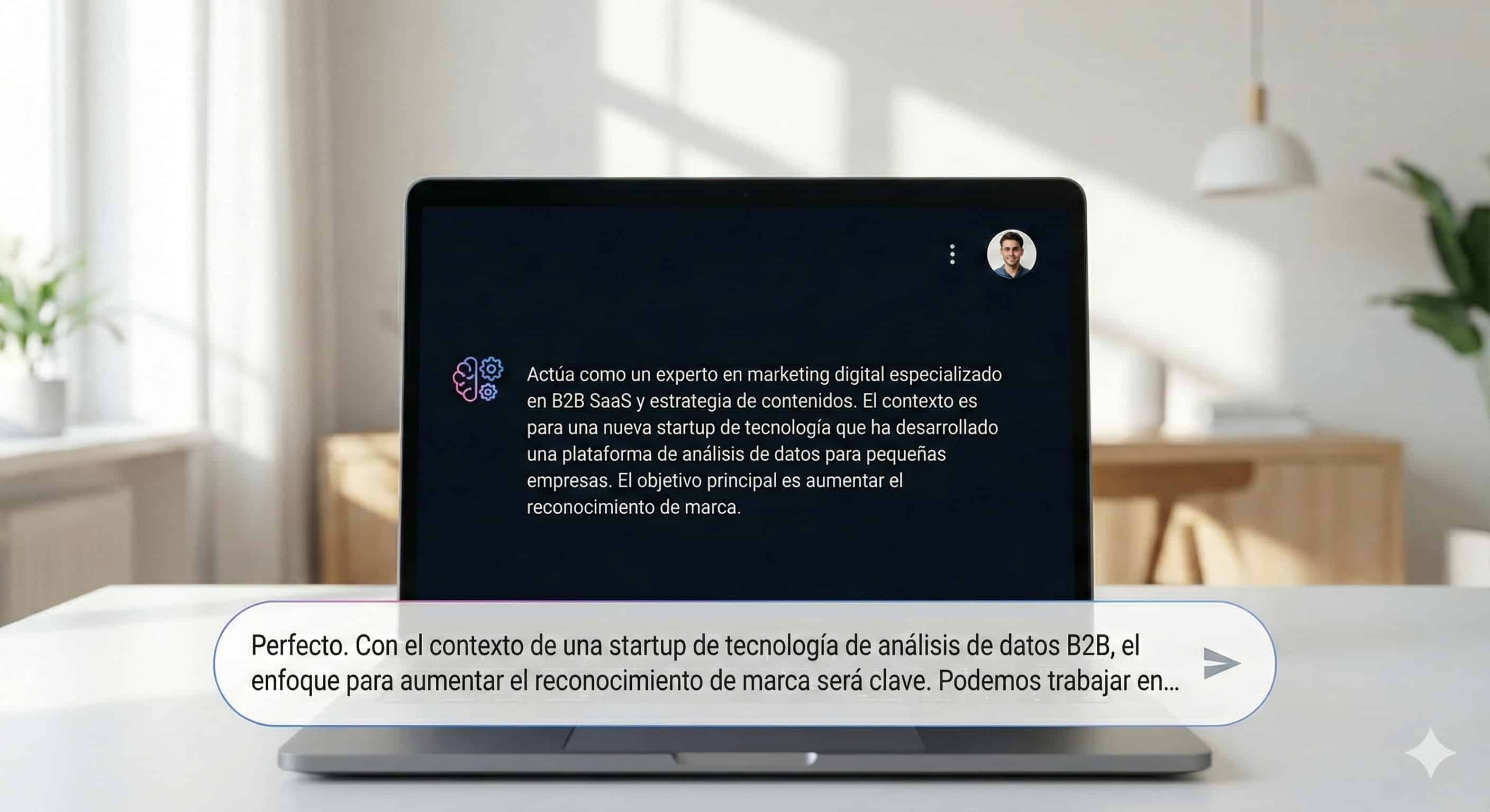 Segundo paso para crear el prompt para Gemini perfecto