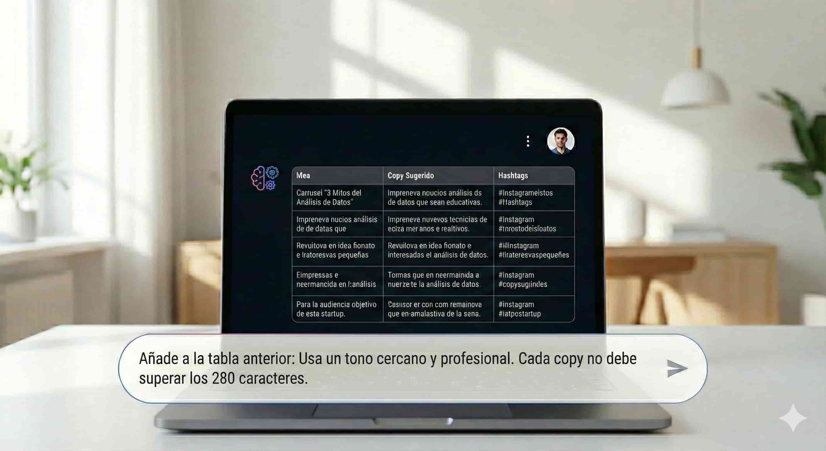 Quinto y último paso para crear el prompt para Gemini perfecto