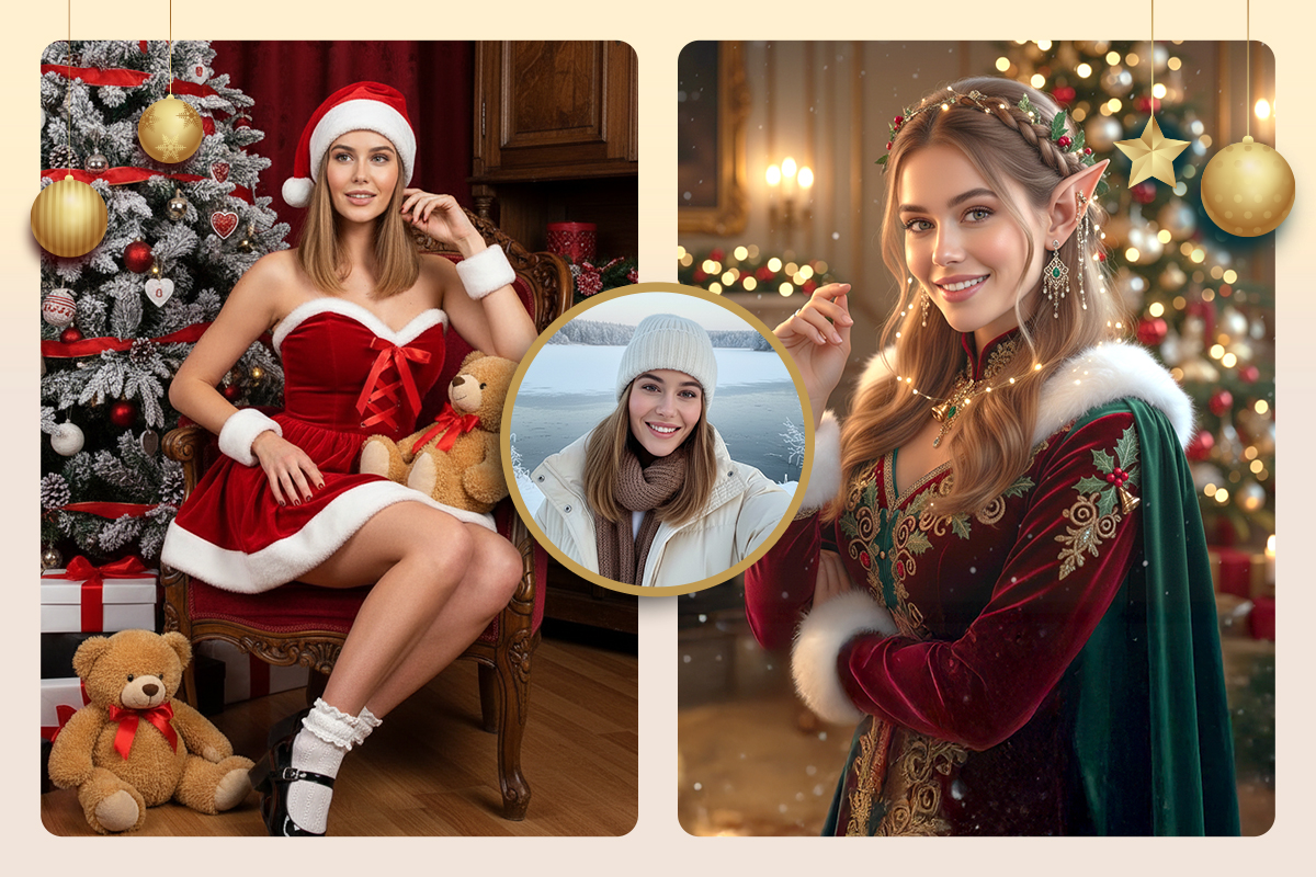 Filtro navideño 2025: Crea fotos virales para Instagram con IA