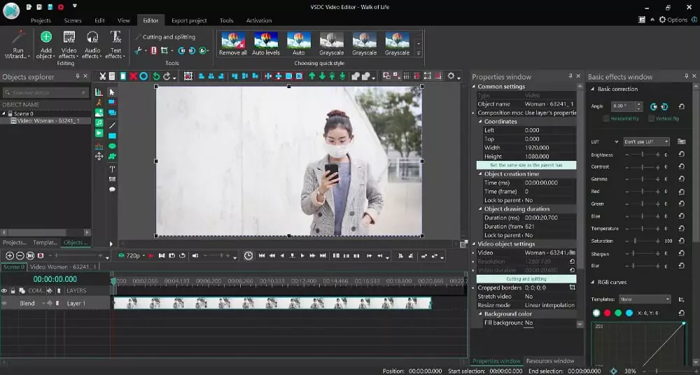 VSDC Free Video Editor