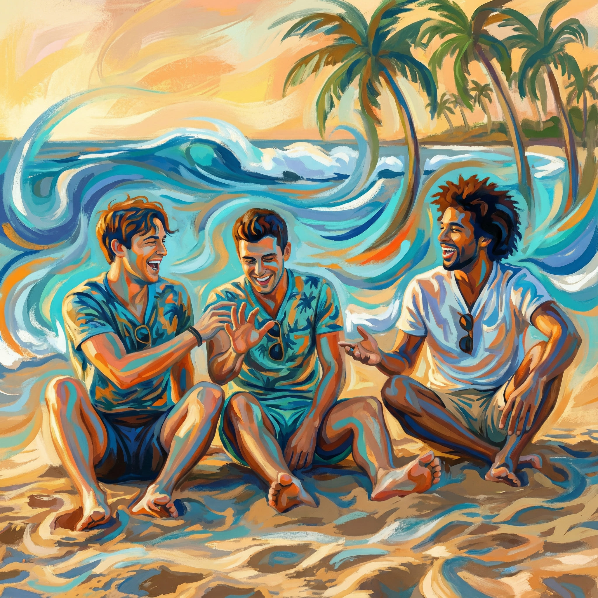 Generated AI Abstract Image After