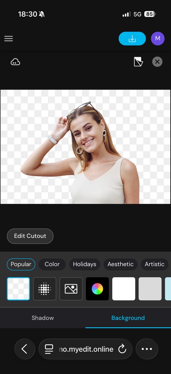 How to Add a Person to a Photo for Free on iPhone and Android with MyEdit