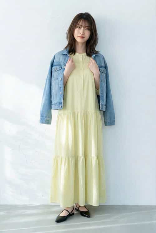 AI で試したお花見コーデ