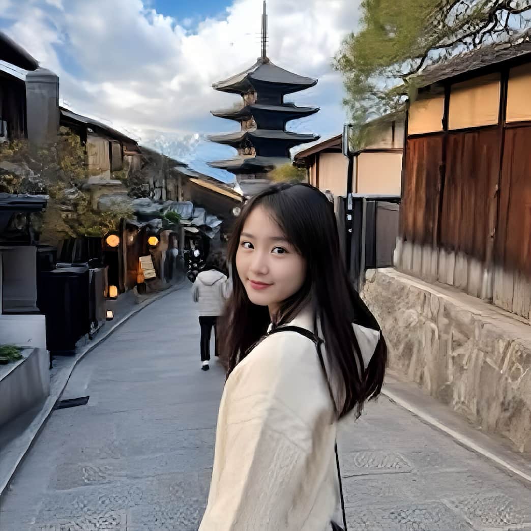 MyEditで高画質化した旅行写真