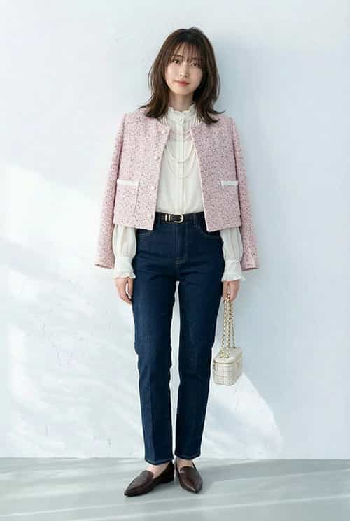 AI で試したお花見コーデ