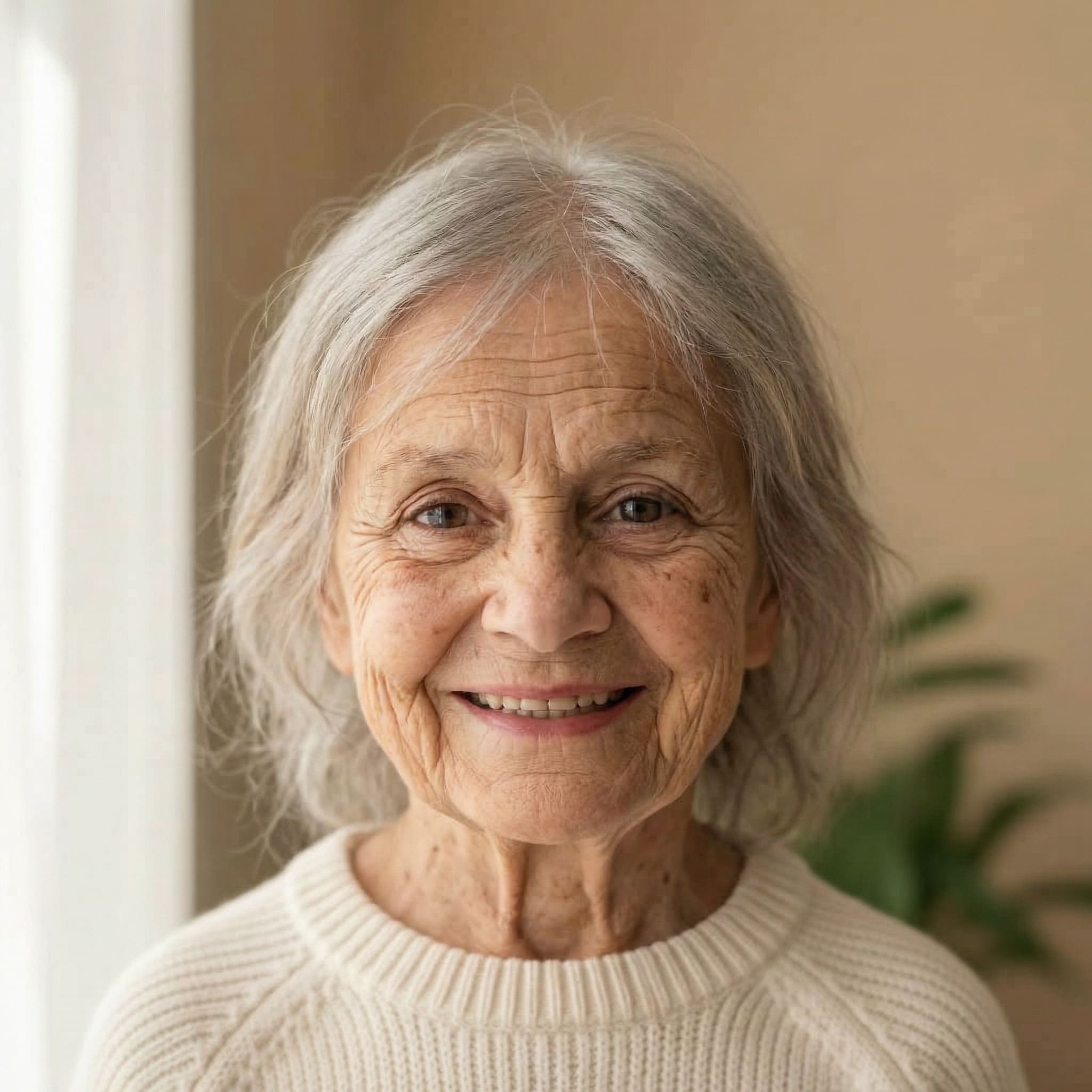 Generated AI Portrait After Aging