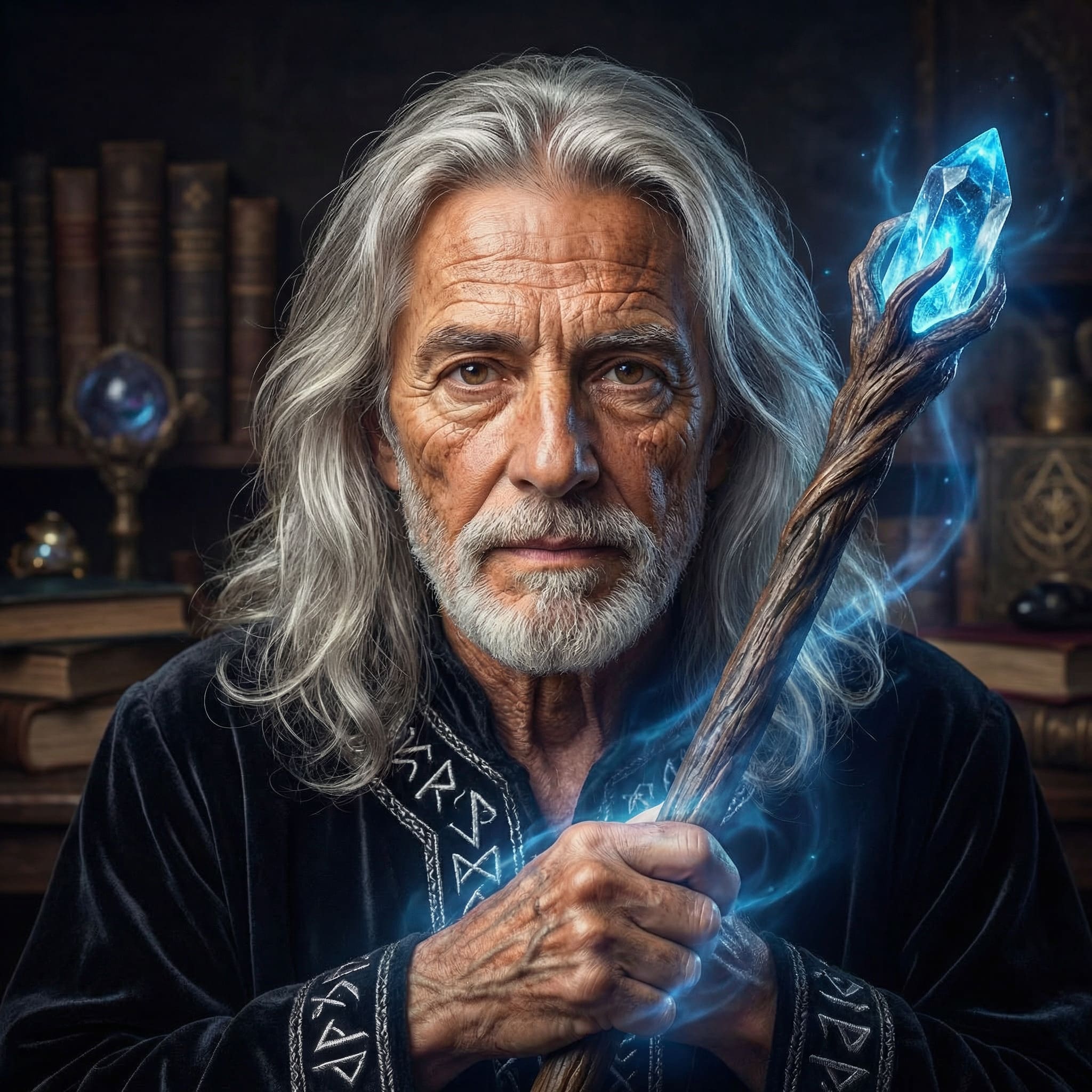 Generated AI Portrait After Aging