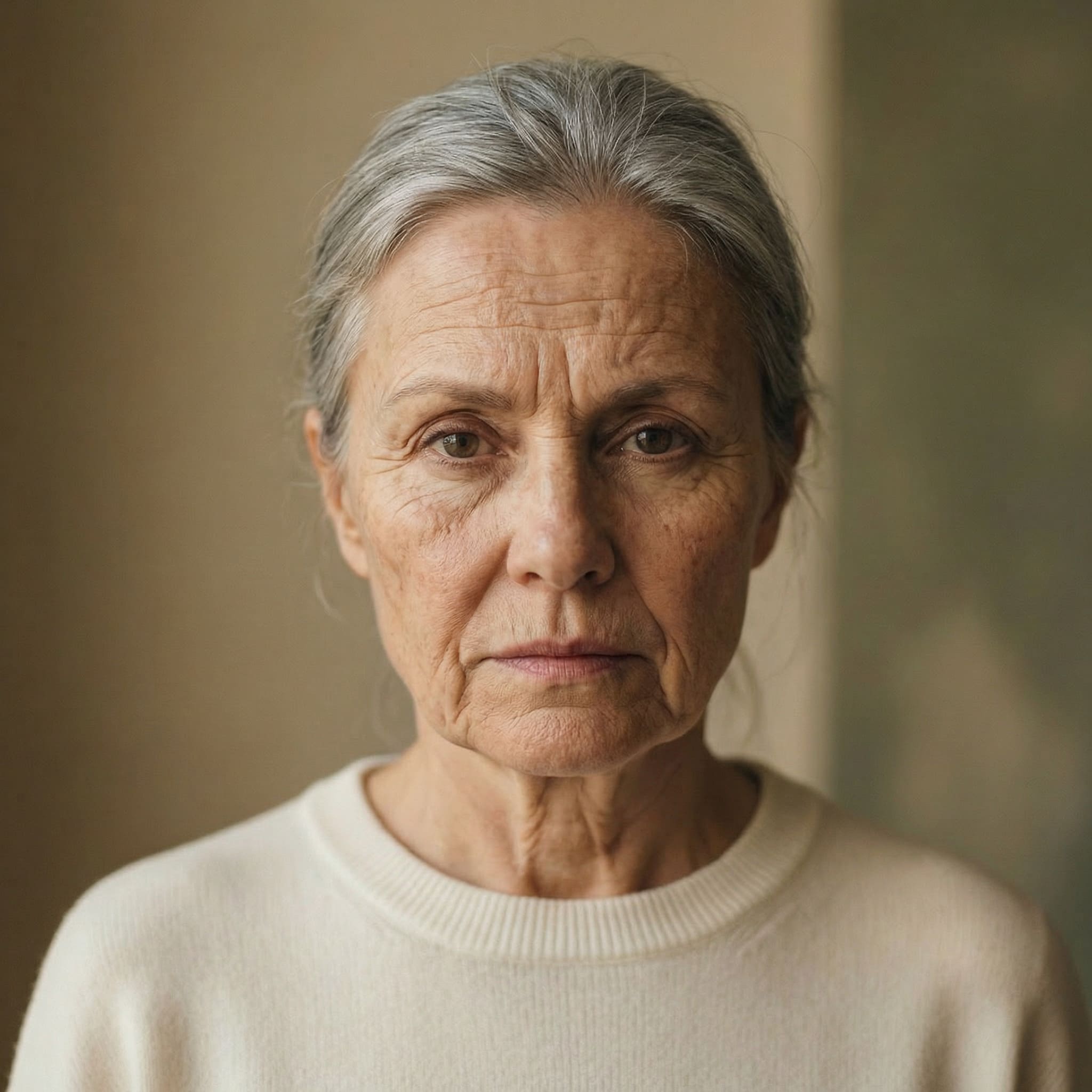 Generated AI Portrait After Aging