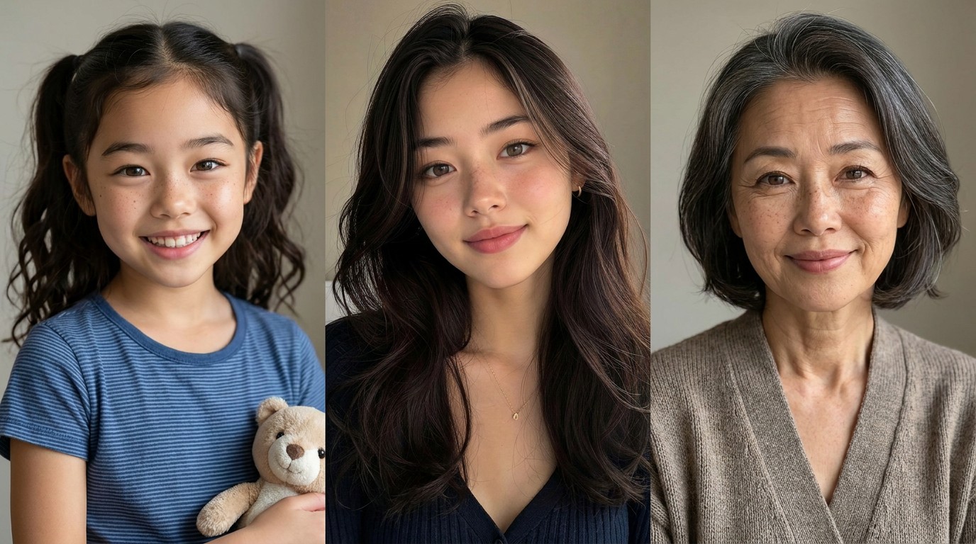 AI Age Progression Time Machine Filter