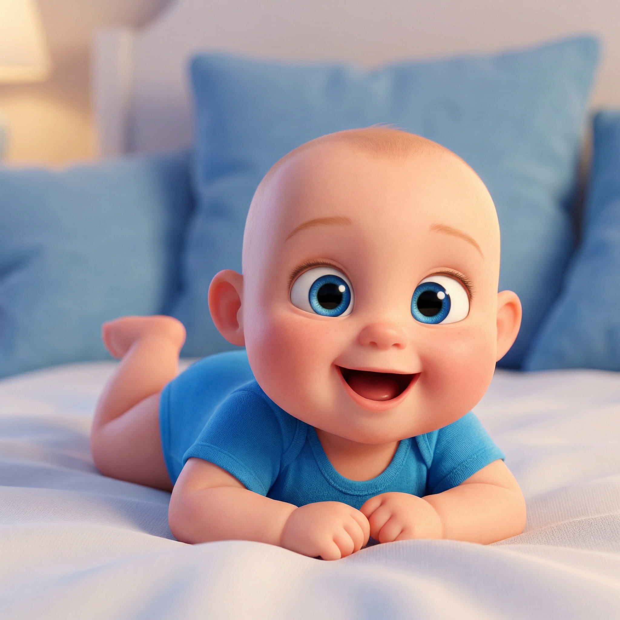 Generated AI baby photo