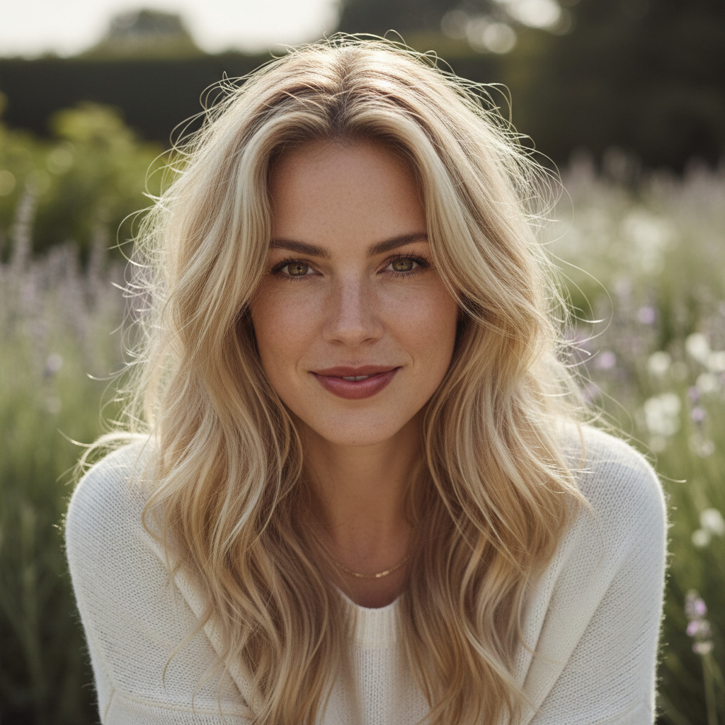 Original portrait used as face reference for AI classic bridal photo generation