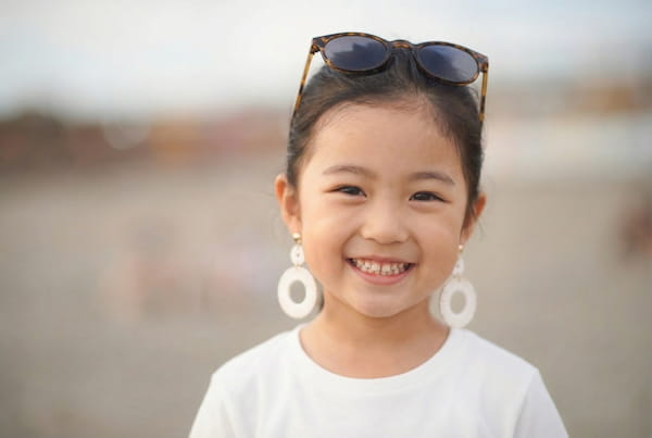 子供の顔に変換した生成結果