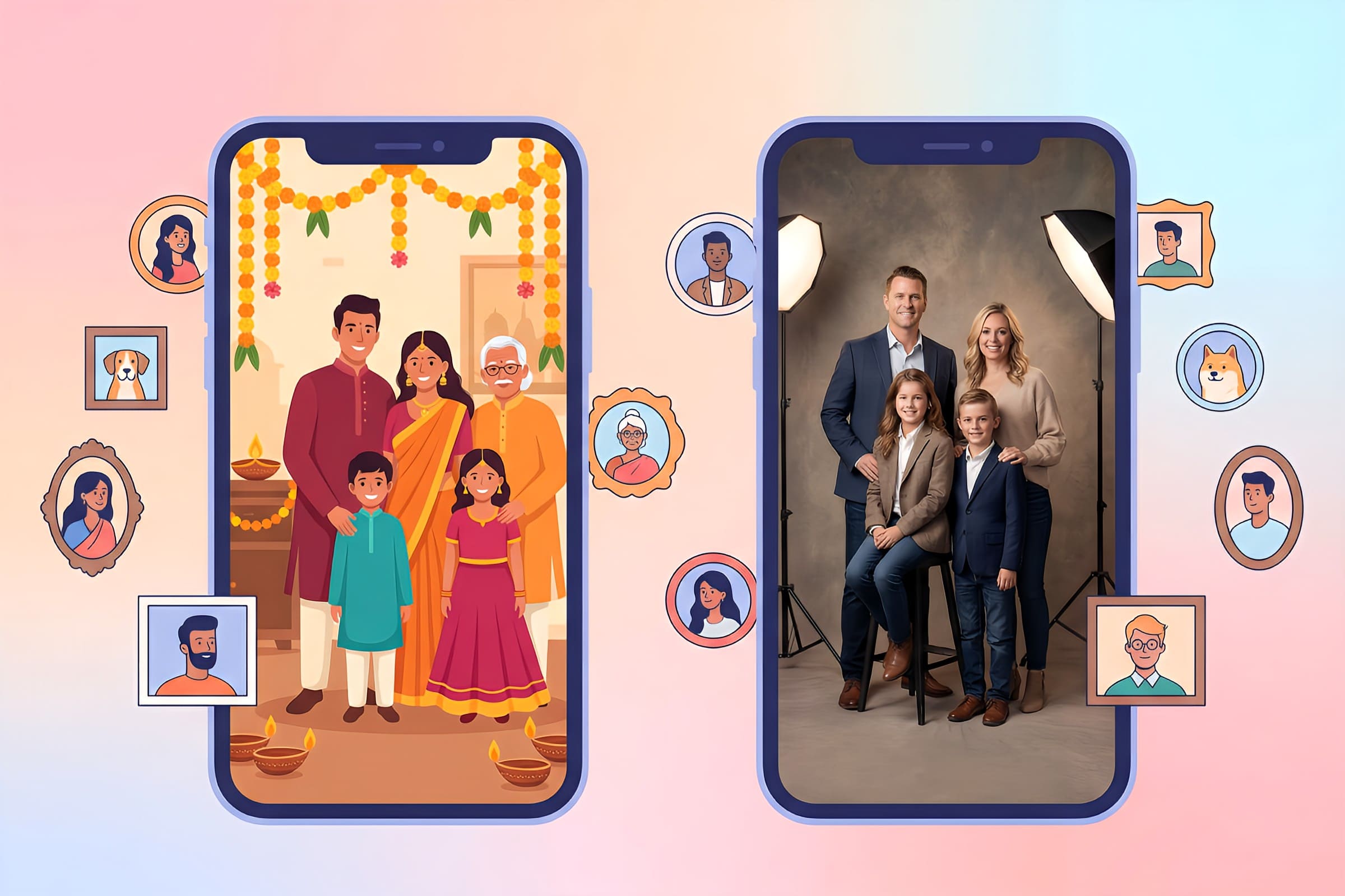 30 Best AI Family Photoshoot Prompts to Copy & Paste