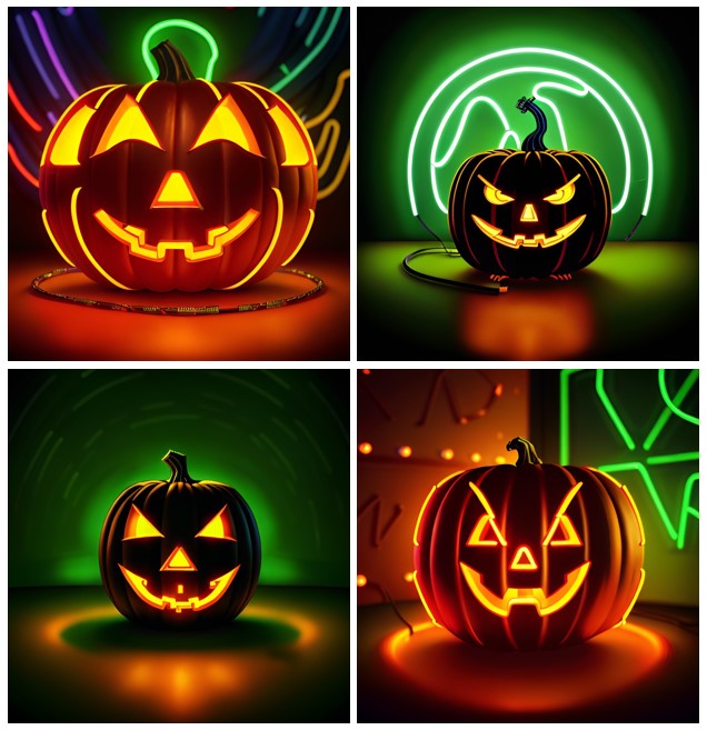 生成萬聖節圖片