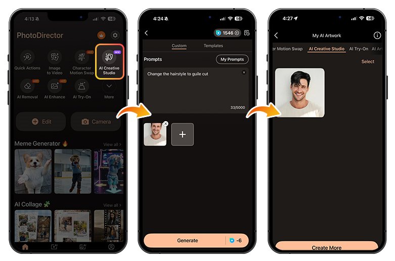 Try On with AI Prompts