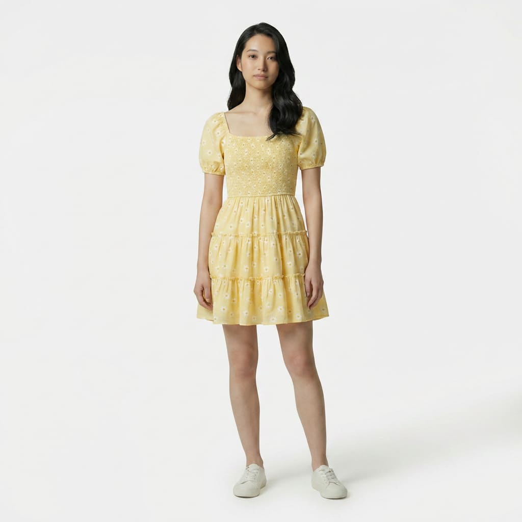 On-model product photo generated by MyEdit AI Try-On tool