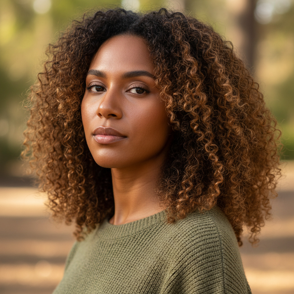 Original portrait used as face reference for AI Nigerian wedding photo generation