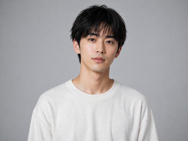 男性の元写真
