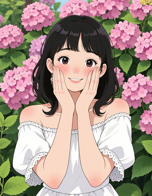 アニメ化した画像