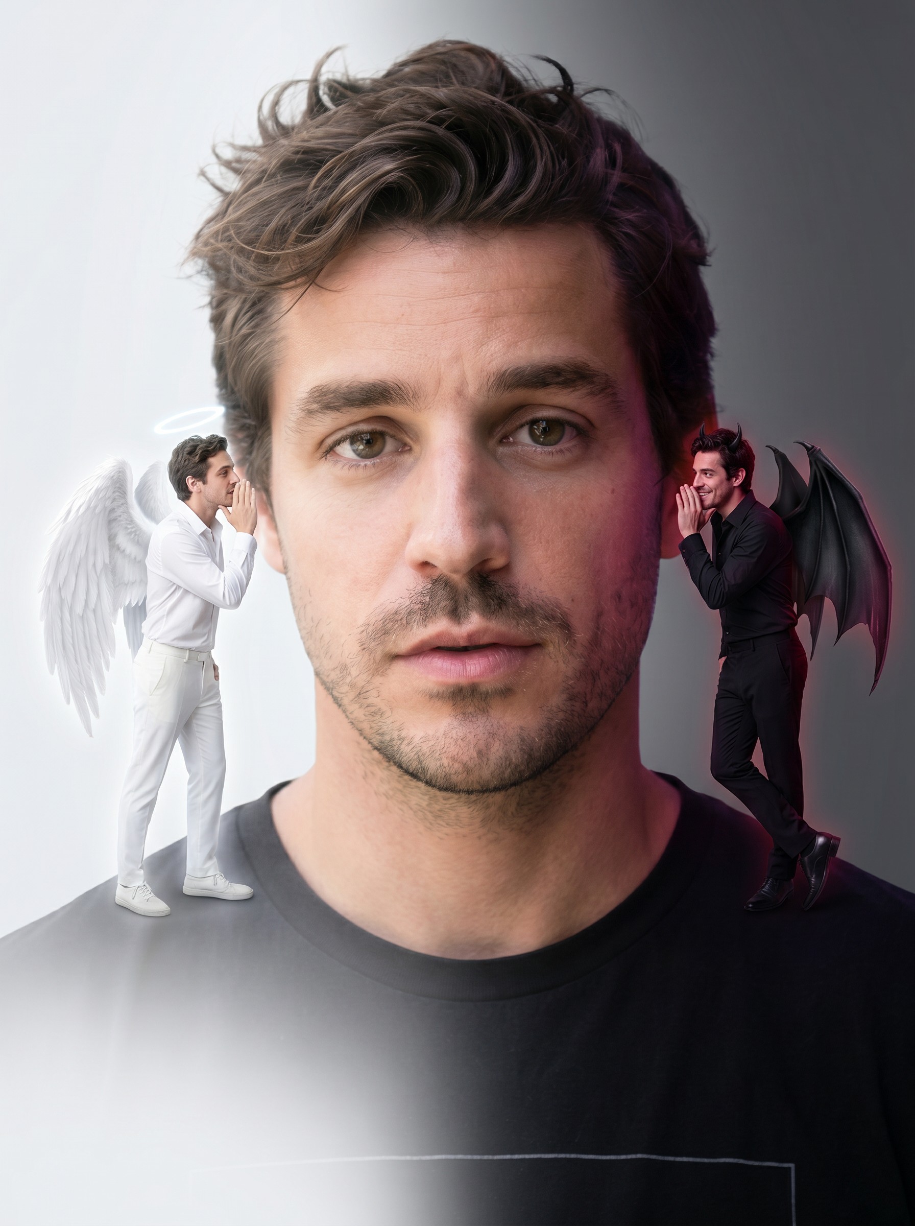 Angel and Devil Shoulder AI Trend