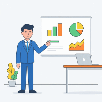 Animated AI drawing result