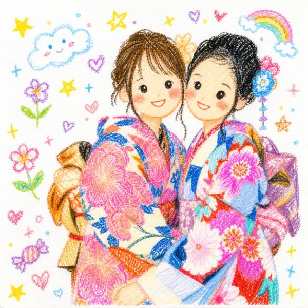 落書き風加工の参考画像