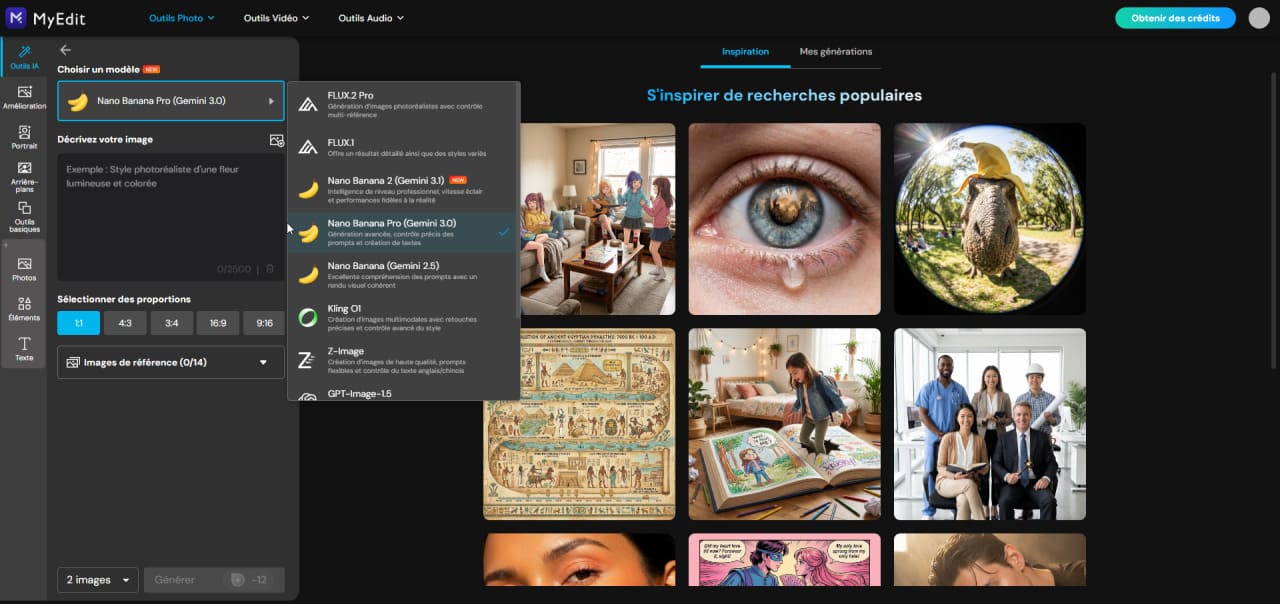 Choisir modèle IA pour poisson d'avril