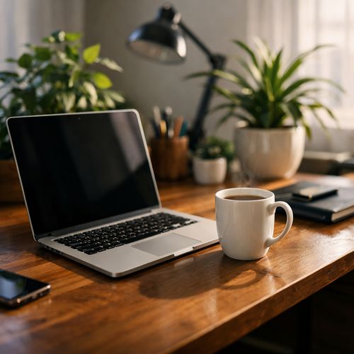 ChatGPT KI-Bild realistisches Bild Arbeitsplatz