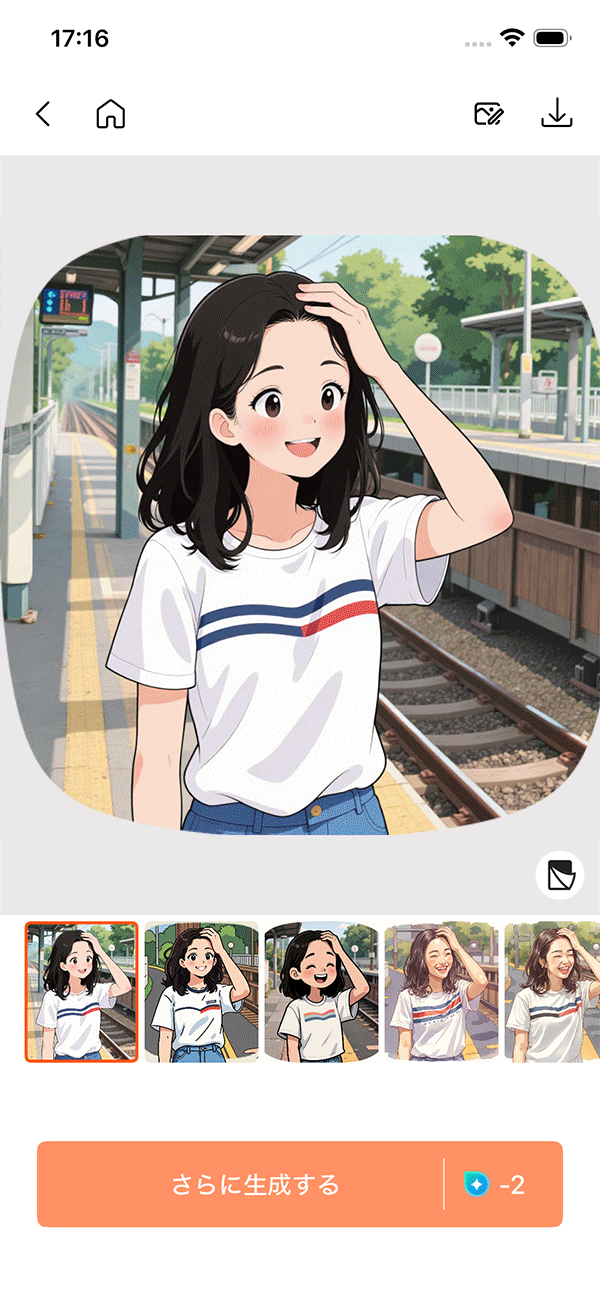 おしゃれにイラスト化♪