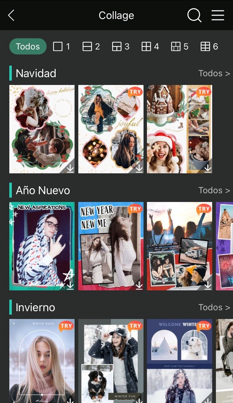 PhotoDirector - Collage