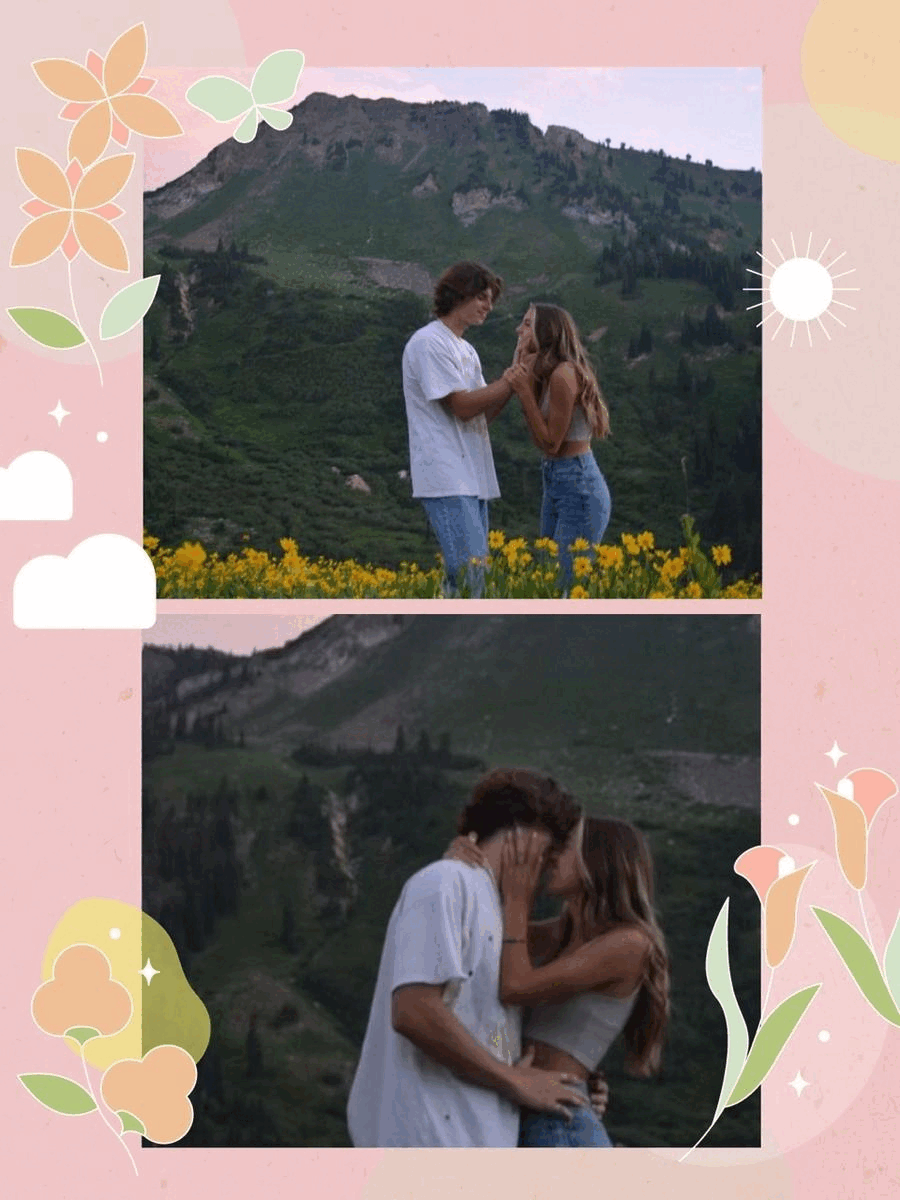 PhotoDirector - Collage de primavera