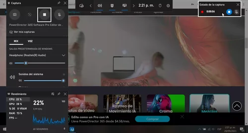 Cómo grabar pantalla en Windows 11
