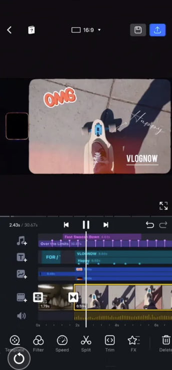 顔写真動かす無料アプリ写真を動画にのサンプル