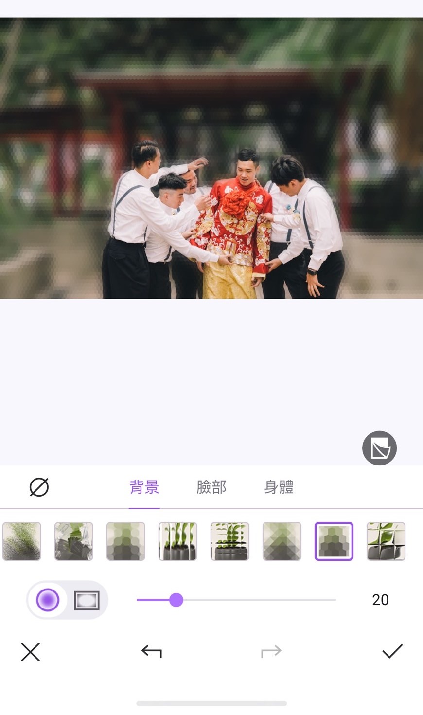 camera 360馬賽克app介面