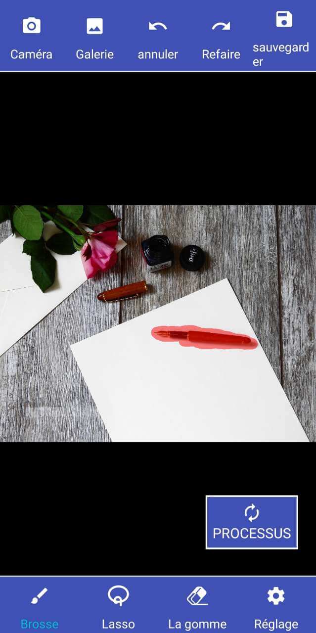 Remove Unwanted Object Interface - Application pour effacer des objets et personnes sur une photo