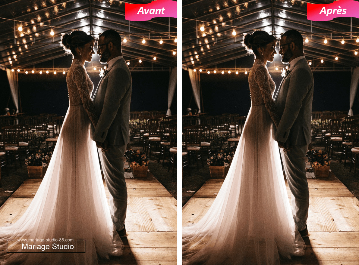 PhotoDirector - Enlever un filigrane sur une photo Démonstration