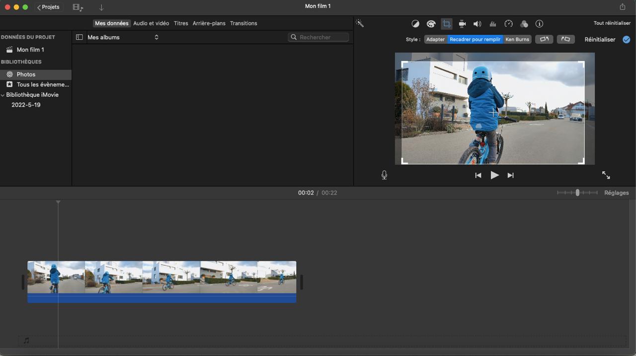 iMovie - Meilleur choix de montage vidéo pour débutants sur Mac
