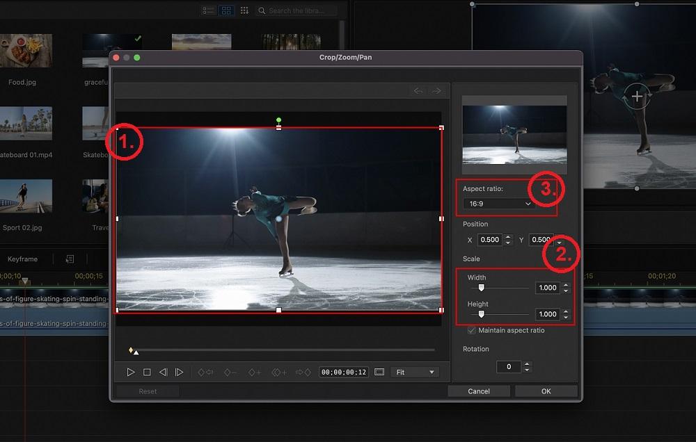 PowerDirector - Crop Video