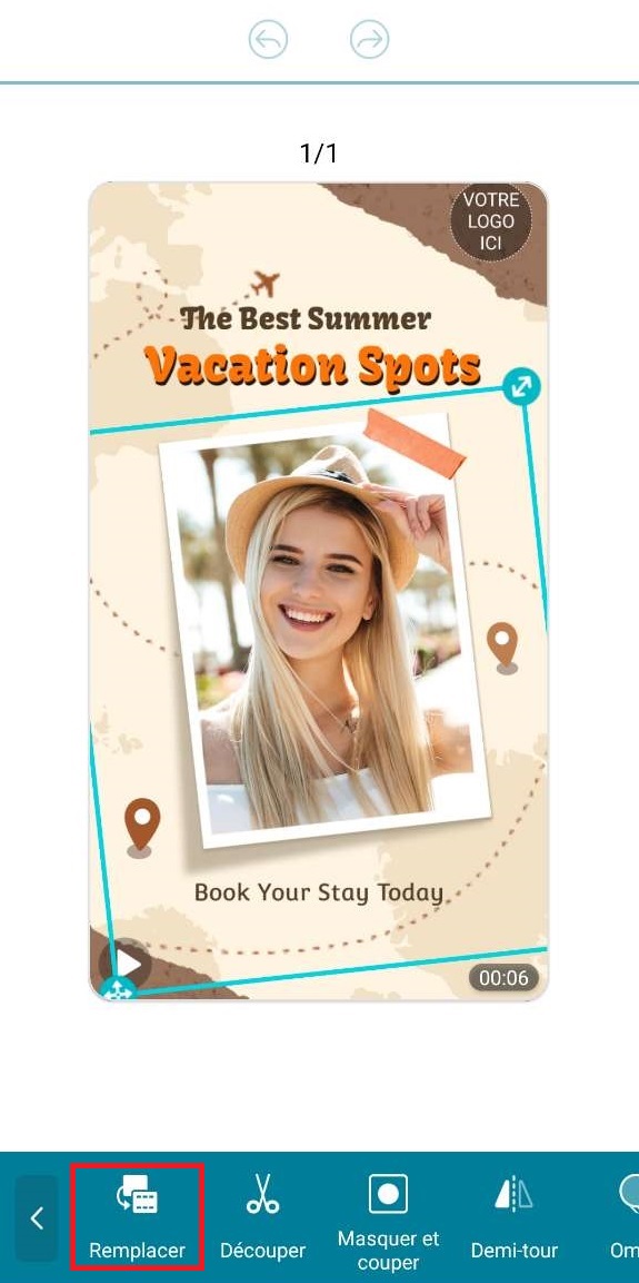 Promeo - remplacer media