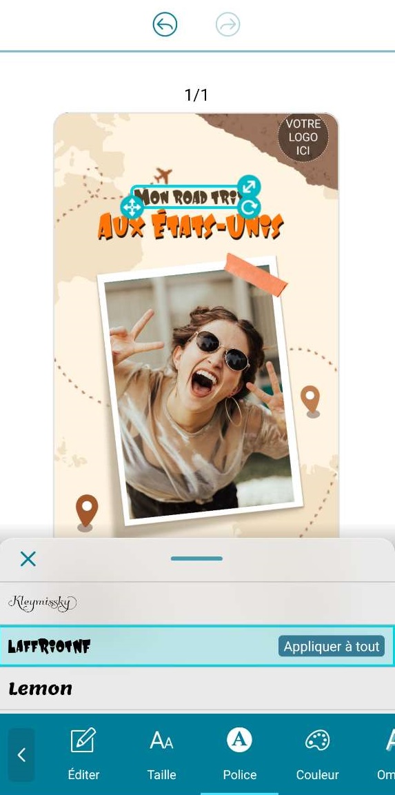 Promeo - changer police