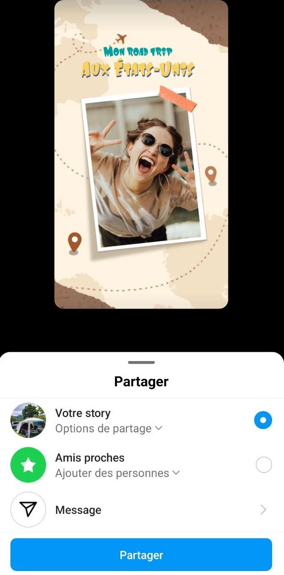 comment creer une story instagram