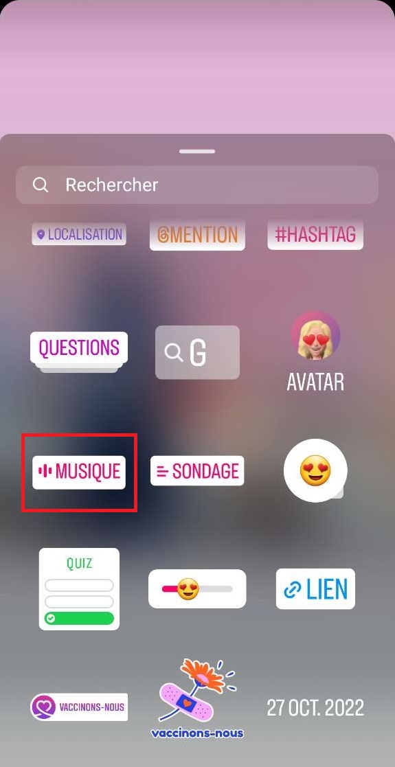 comment creer une story instagram